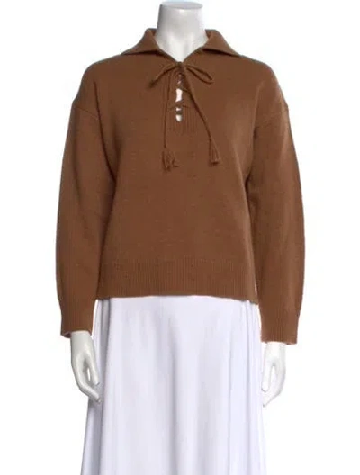 Pre-owned Nili Lotan Wool Sweater In Neutral