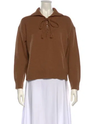 Pre-owned Nili Lotan Wool Sweater In Neutral