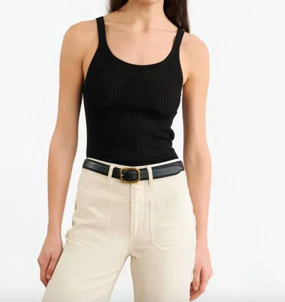 Nili Lotan Wrenley Sweater Tank In Black