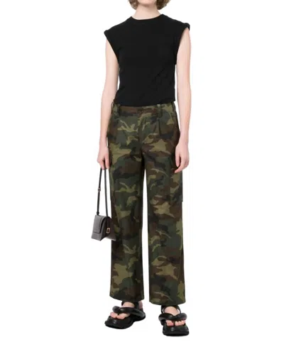Nili Lotan Yannic Cargo Pant In Green