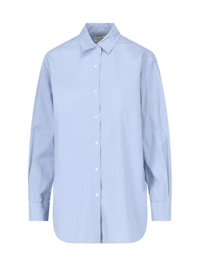 Nili Lotan Yorke Shirt In Light Blue