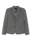 Nili Lotan Ysee Blazer In Gray