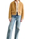 Nili Lotan Zanie Shearling Jacket In Multi
