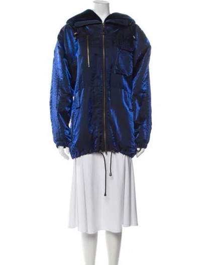 Pre-owned Niløs Jacket In Blue/metallic
