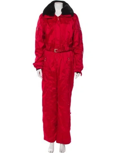 Pre-owned Niløs Jumpsuit In Red