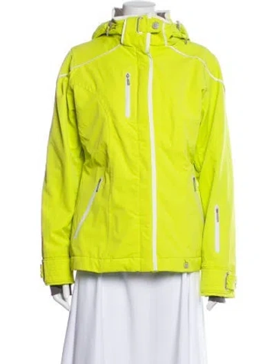 Pre-owned Niløs Nylon Jacket In Green