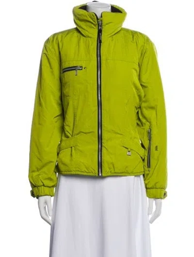 Pre-owned Niløs Nylon Jacket In Green