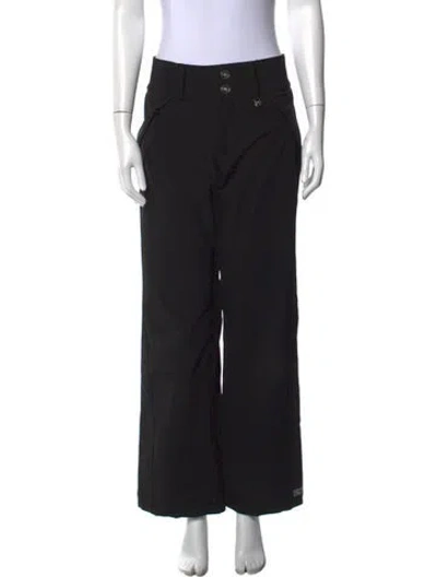 Pre-owned Niløs Nylon Pants In Black