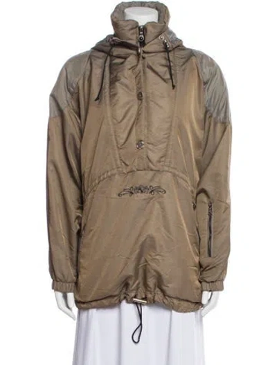 Pre-owned Niløs Utility Jacket In Neutral