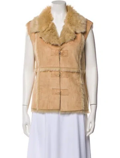 Pre-owned Niløs Vest In Neutral