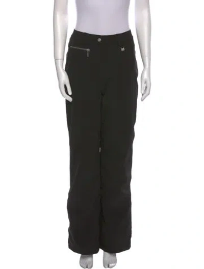 Pre-owned Niløs Wide Leg Pants In Black