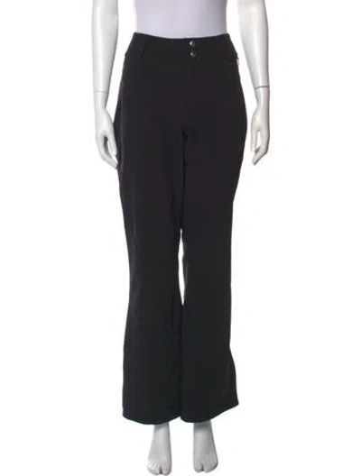 Pre-owned Niløs Wide Leg Pants In Black