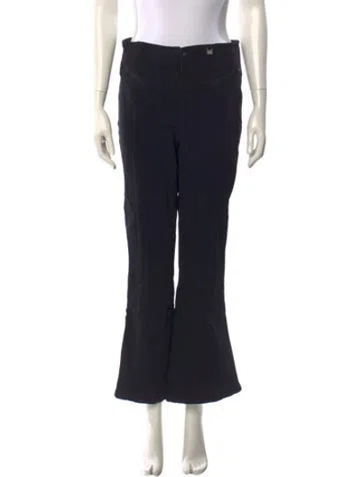 Pre-owned Niløs Wide Leg Pants In Black