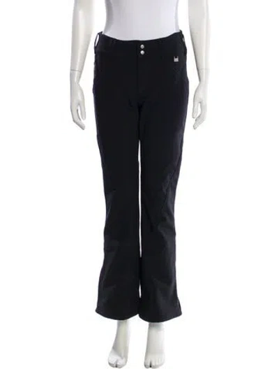 Pre-owned Niløs Wide Leg Pants In Black