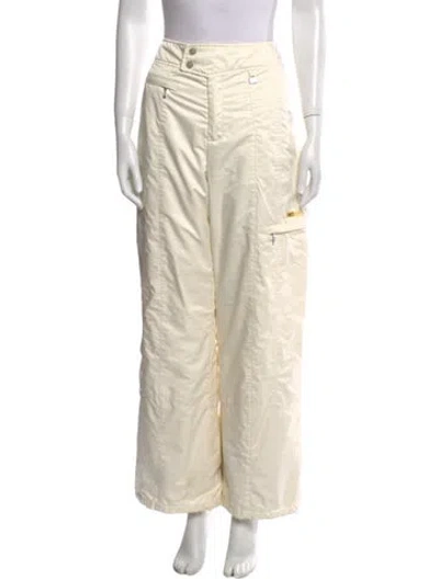 Pre-owned Niløs Wide Leg Pants In Neutral