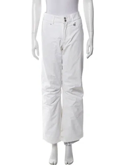 Pre-owned Niløs Wide Leg Pants In White