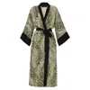 Niluu Bowie Women's Kimono Robe In Multi