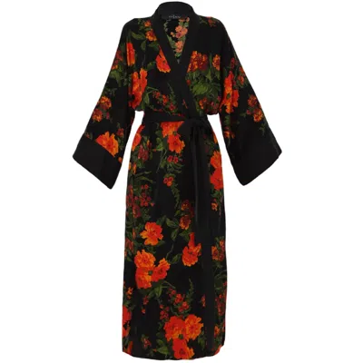 Niluu Olivia Women's Kimono Robe In Multi