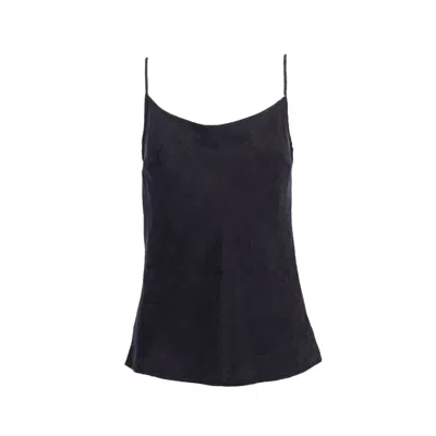 Niluu Women's Black Noir Lily Cami Top In Blue