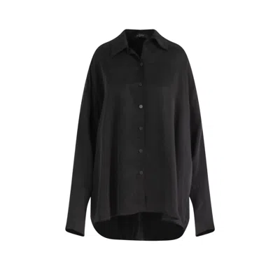 Niluu Women's Black Unisex Noir Nat Shirt