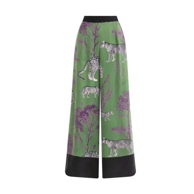 Niluu Women's Green Lennon Harper Pants