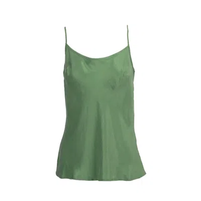 Niluu Women's Green Moss Lily Cami Top