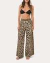 Niluu Women's Leo Mystique Lounge Pants In Brown