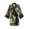 Niluu Women's Monroe Mini Kimono Robe In Multi