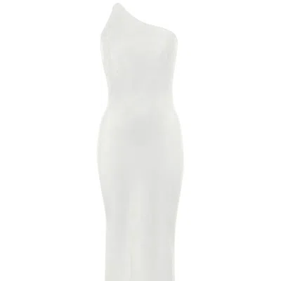 Niluu Women's White Magnolia Hera Slip Dress In Neutral