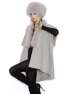 Nima 1708 Bvasco Shadow Fox + Rex Rabbit In Gray