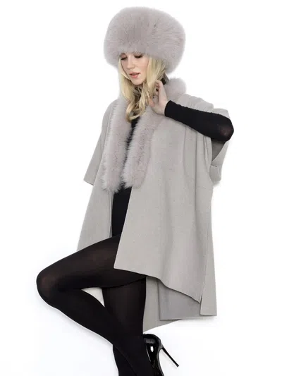 Nima 1708 Bvasco Shadow Fox + Rex Rabbit In Gray