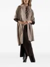 Nima 1708 Open-front Jacket In Neutral