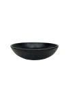 Nimmit Longpi Black Stone Pottery Hand Made Serving Bowl In Black