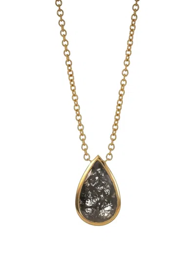 Nimo With Love 18k Yellow Gold The Bezel Diamond Necklace
