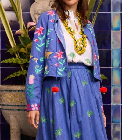 Nimo With Love Pine Jacket In Blue
