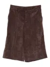 Nina 14.7 Corduroy Shorts In Brown