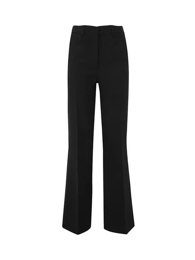 Nina 14.7 Cady Palazzo Trousers In Black