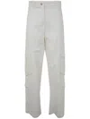 Nina 14.7 Maxi Cargo Trousers Clothing In White