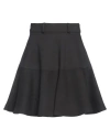 Nina 14.7 Woman Mini Skirt Black Size 6 Viscose, Polyamide, Elastane