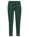 Nina 14.7 Woman Pants Dark Green Size 2 Viscose, Polyamide, Elastane In Green