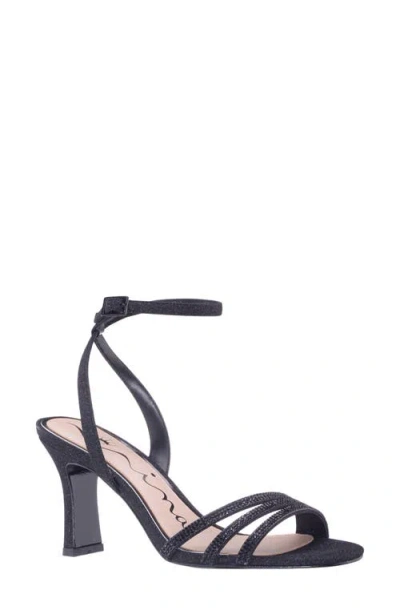 Nina Alfreda Ankle Strap Sandal In Black