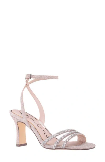 Nina Alfreda Ankle Strap Sandal In Brown