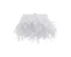 NINA ALL OVER FEATHER FRAME CLUTCH