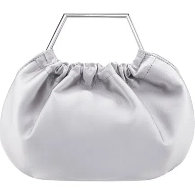 Nina Allison Clutch In Silver