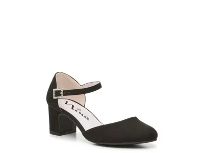 Nina Angee Pump Kids' In Black Fabric