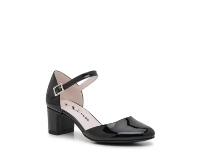Nina Angee Pump Kids' In Black Patent Synthetic