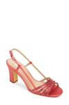 Nina Avaley Slingback Sandal In Kisses Crystal Satin