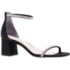 Nina Barby Womens Zipper Embellished Heels In Multi