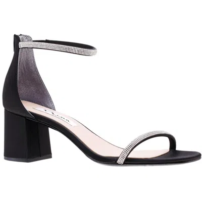 Nina Barby Womens Zipper Embellished Heels In Multi