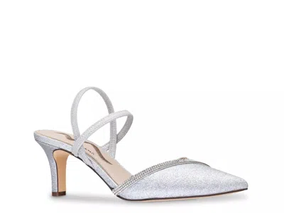 Nina Beckie Pump In Silver